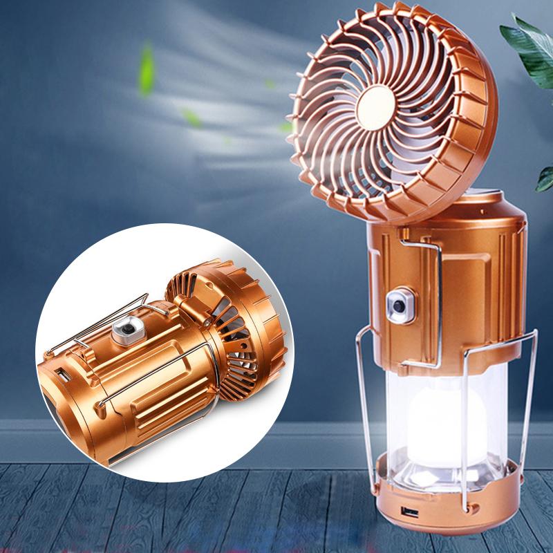 Outdoor LED Camping Licht mit Ventilator | Brehn