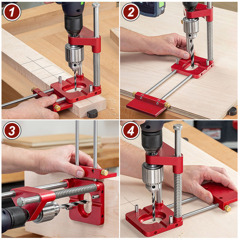 PrecisieFix | Verstellbare Holzhandwerkshilfe für exakte Positionierung | Brehn