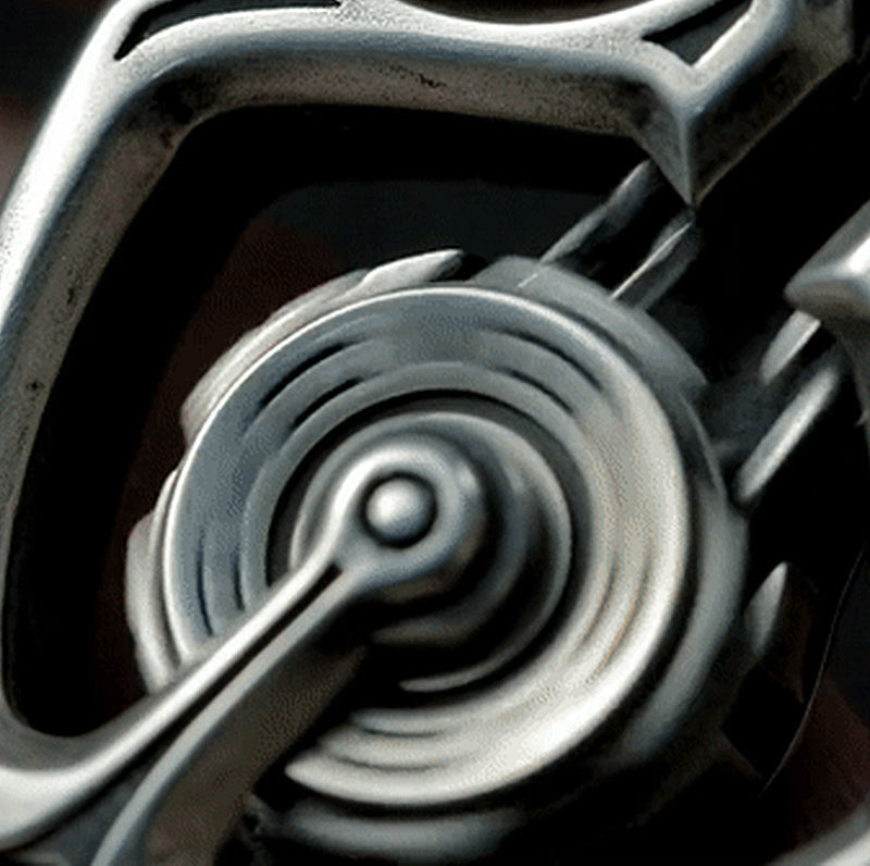 Brehn | Mechanischer Rotationsgetriebe Anhänger Halskette