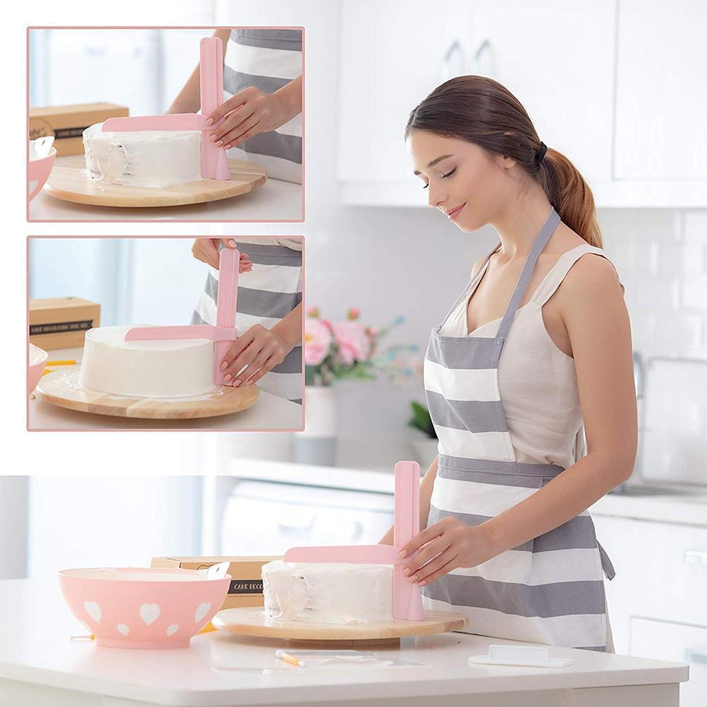 Verstellbarer Kuchencremeschaber | Brehn