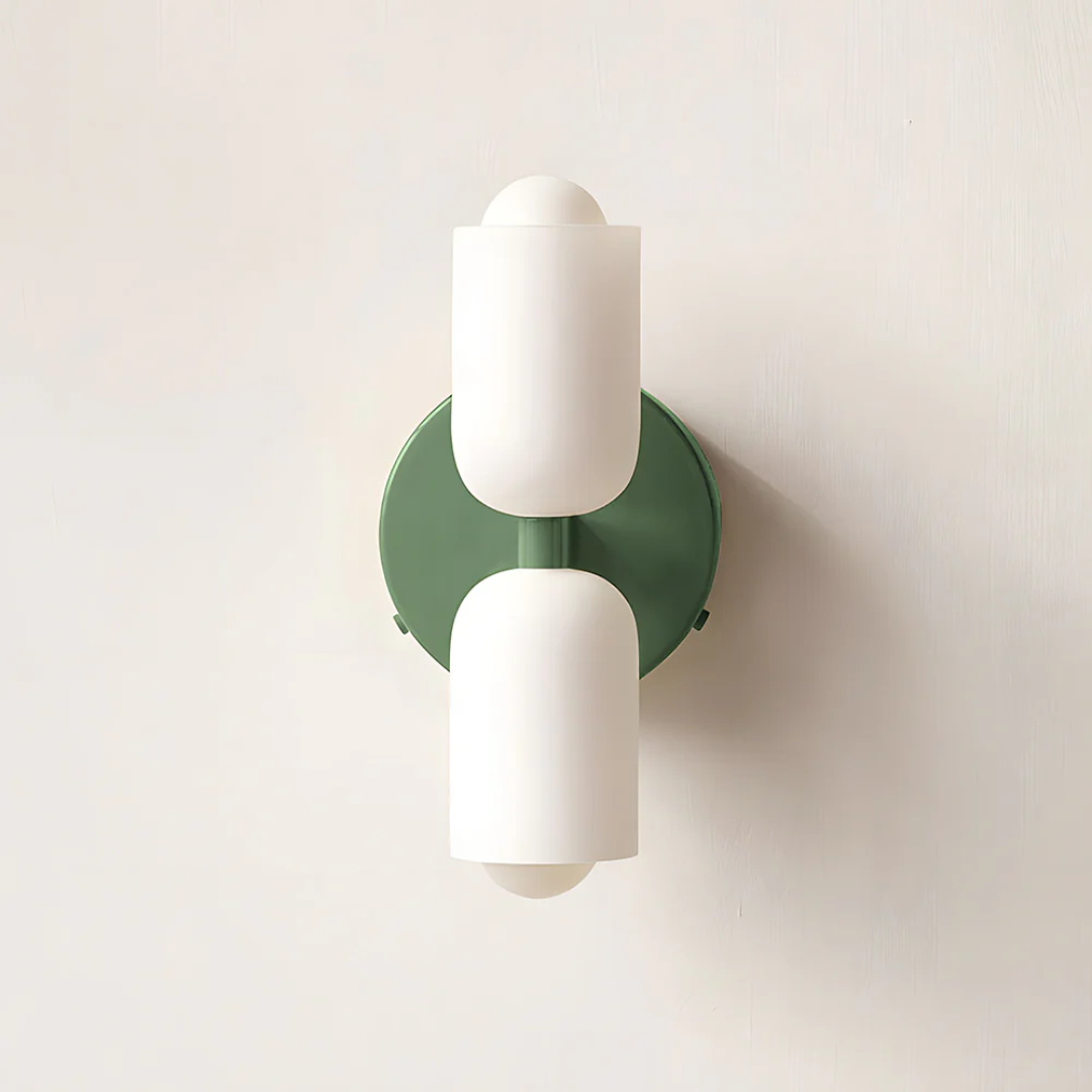 Brehn | Moderne Wandleuchte mit Doppelköpfen