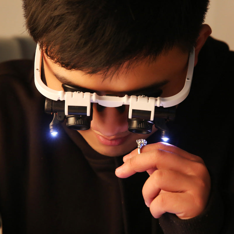 Brehn | LED-Brille Lupe
