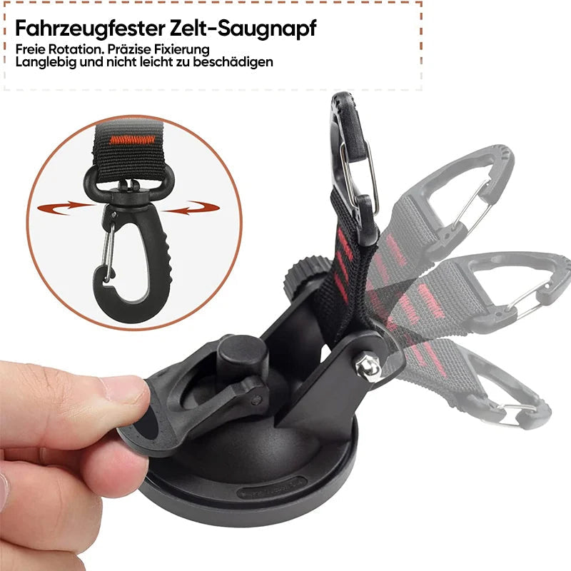 Robuster Vakuum-Saugnapf mit Haken | Brehn