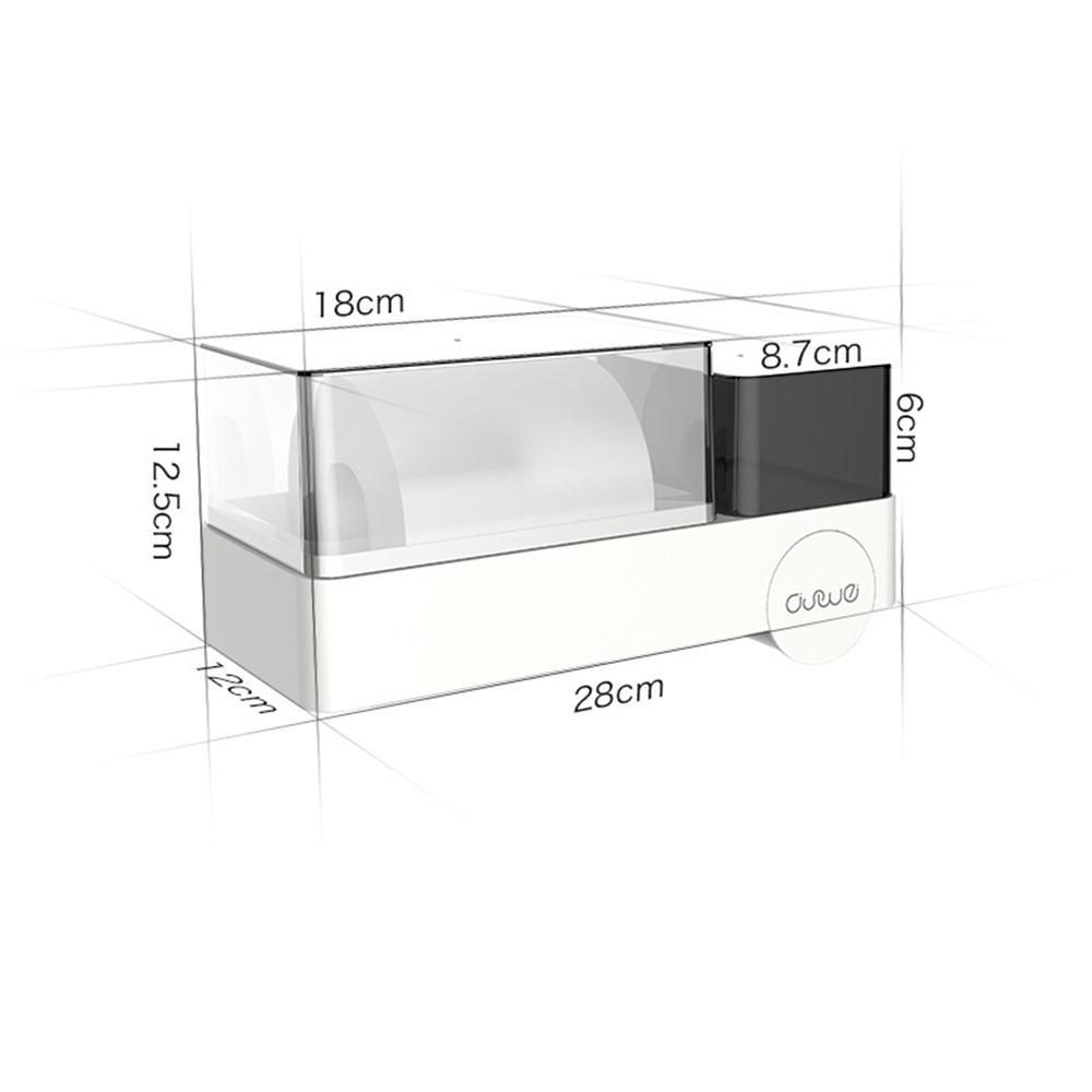 Wasserdichte 3-in-1-Aufbewahrungsbox für Badezimmer | Brehn