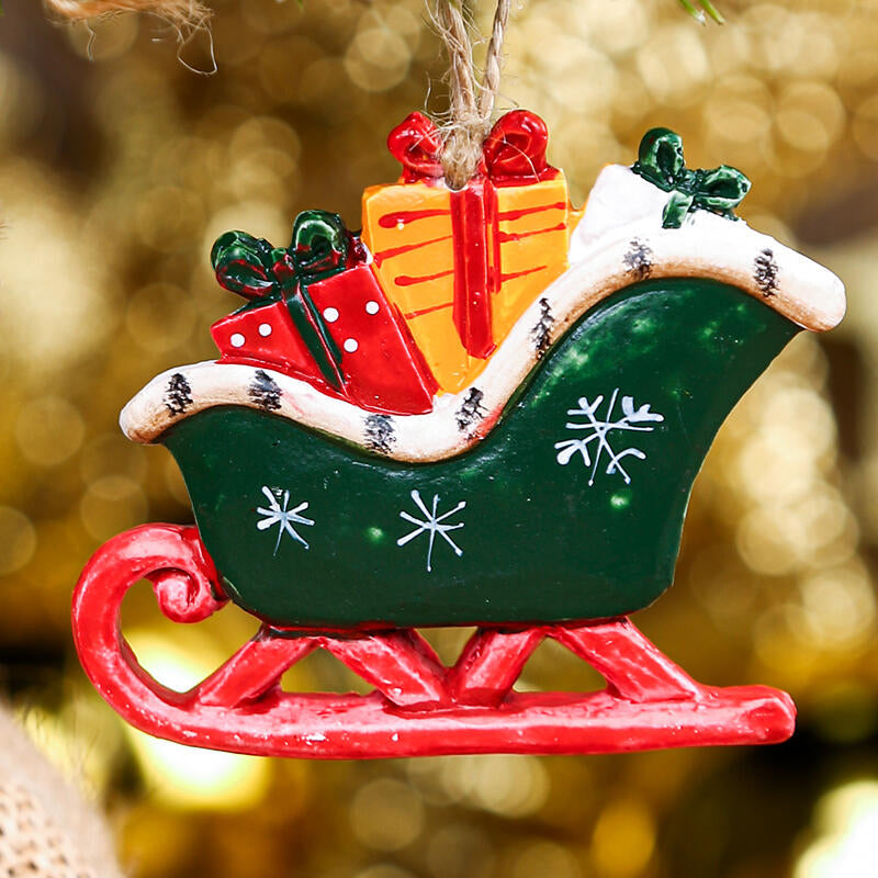 Brehn | Weihnachtsbaum Hängendes Harz Ornament Anhänger