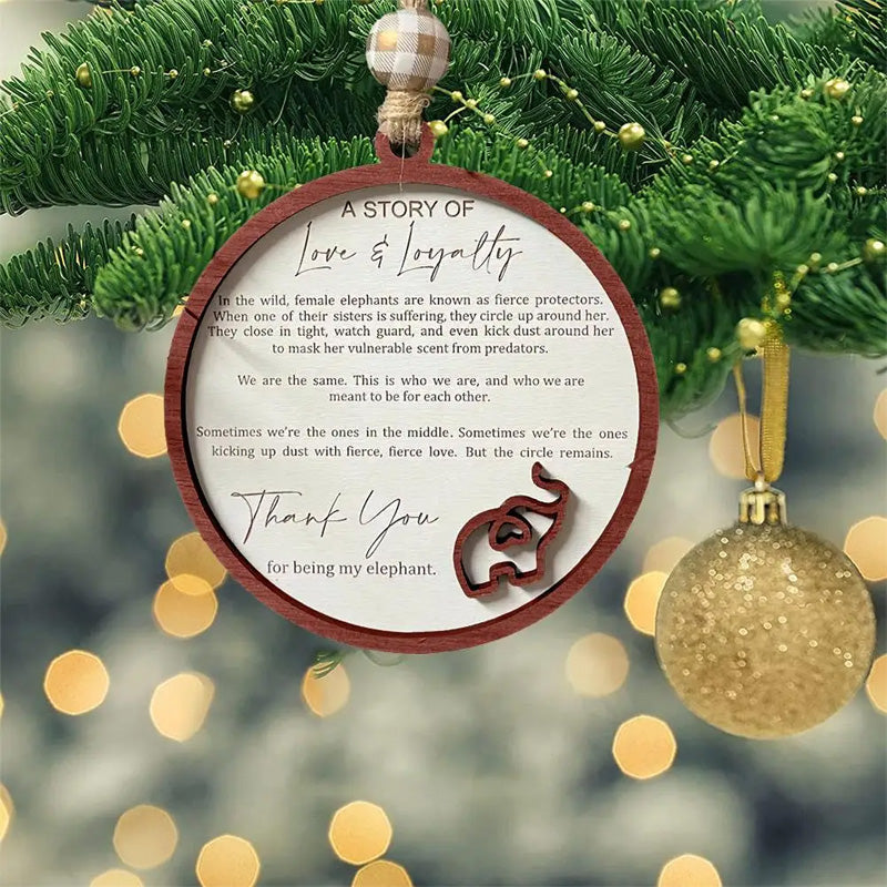 Brehn | Freundschaft Elefant Ornament