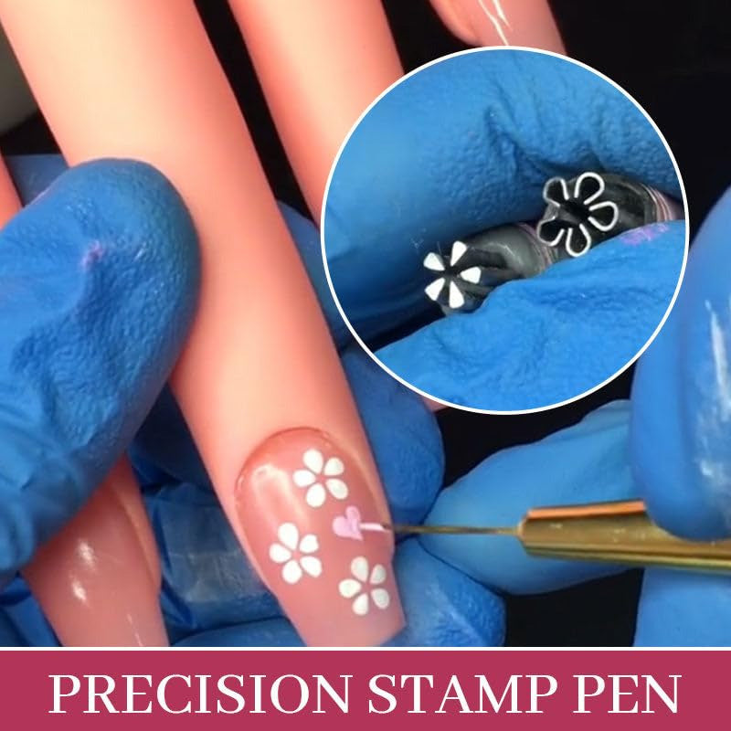 Brehn | 6 tlg. DIY Nagel-Stempelstift Set