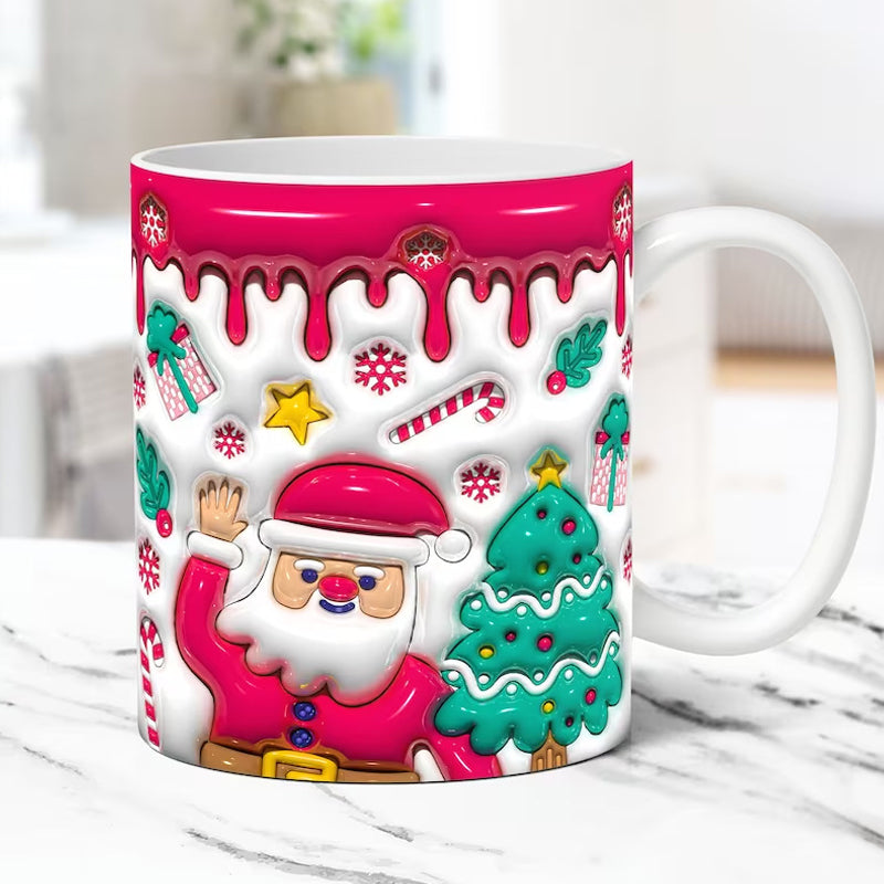 Brehn | 3D Weihnachts Inflated Becher Wrap