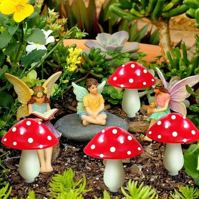 Brehn | MoonlitMushrooms Solar Gartenlichter