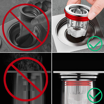 Magnetischer geruchsneutralisierender Bodenablaufkern