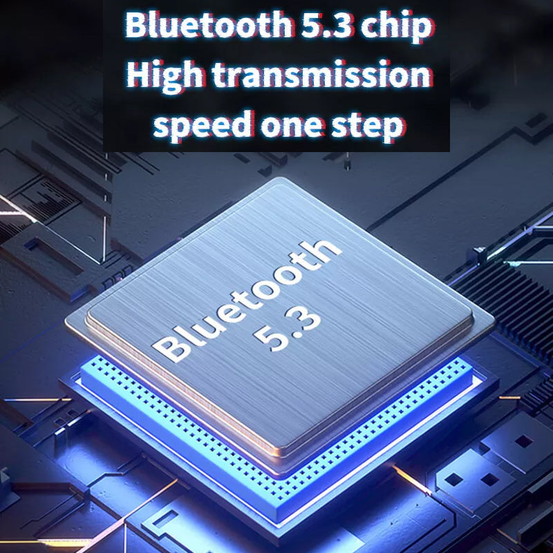 Bluetooth-Kopfhörer mit Geräuschunterdrückung und digitalem Display