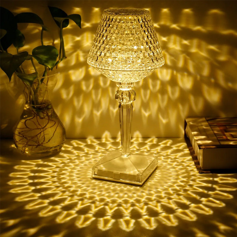 Kristall-Tischlampe | Brehn