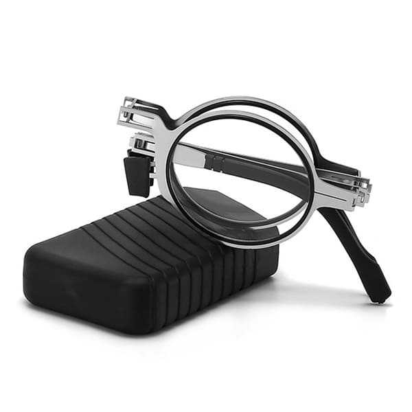 Blaulichtfilternde, schraubenlose, faltbare Lesebrille