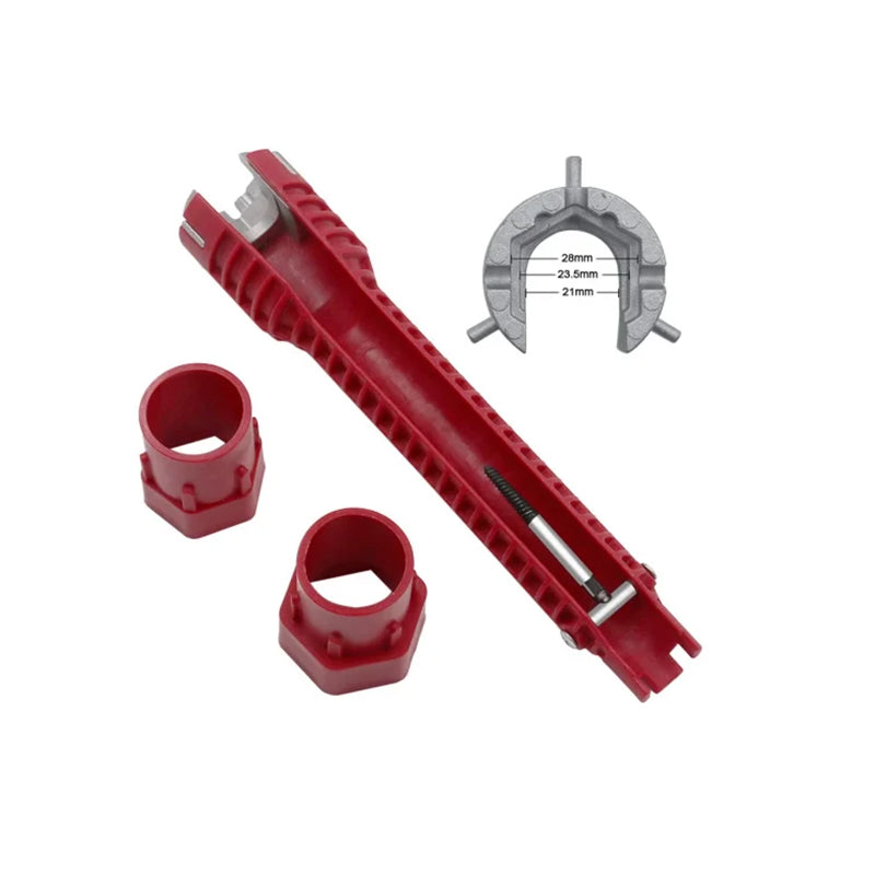 Brehn | 8-in-1 Waschbecken Multi-Wasserrohrschlüssel