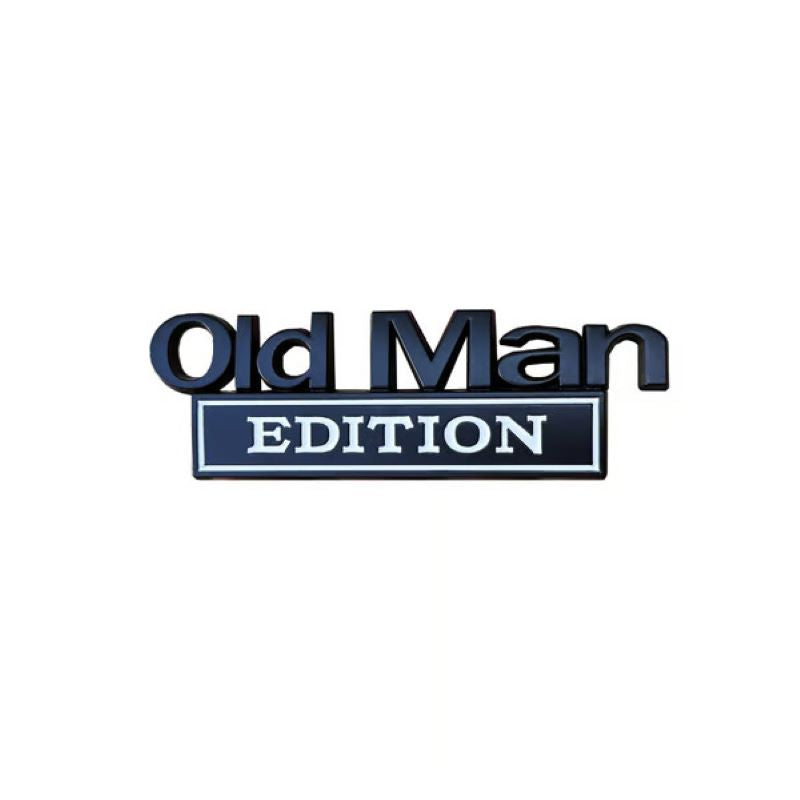 Autoemblem „Old Man Edition“