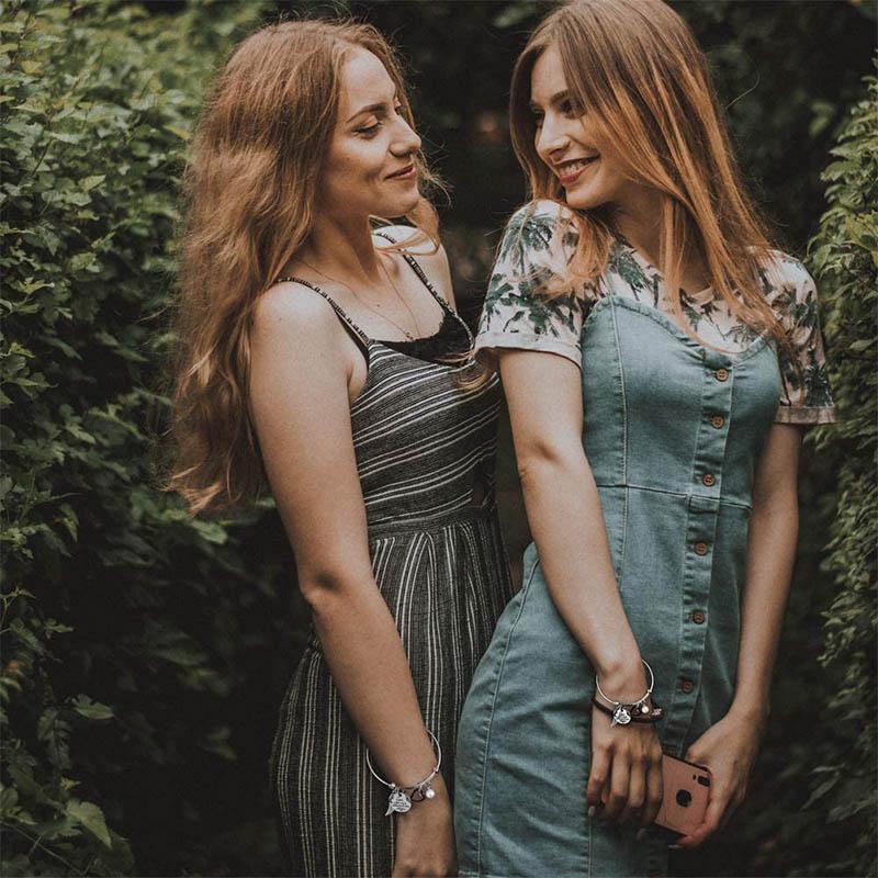 Brehn | Niemals alleine gehen - Schwester Armband