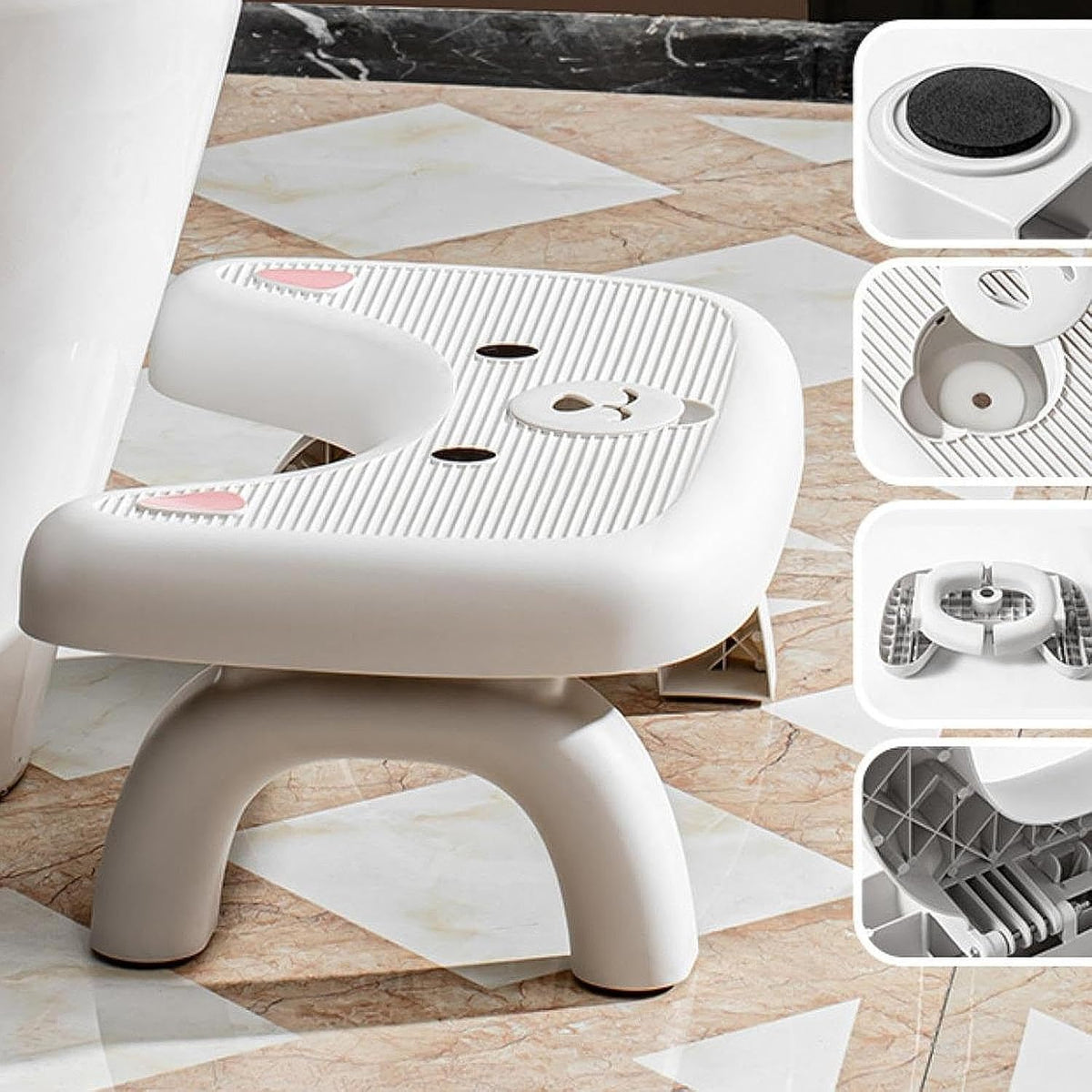 Ergonomische Toiletten-Fußstütze ComfortSquat™ | Brehn