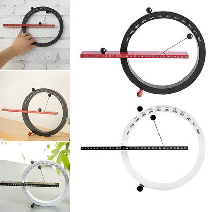 Magnetische Ball-Uhr – Kreative und dekorative Tischuhr mit weichem Design | Brehn