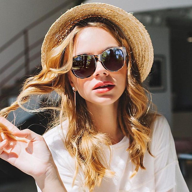 Übergroße Cat-Eye-Sonnenbrille UV400 Polarisiert | Brehn