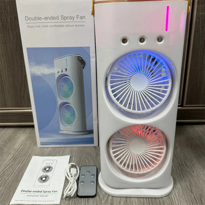 Doppelseitiger Sprühventilator: Tragbarer Luftkühler | Brehn