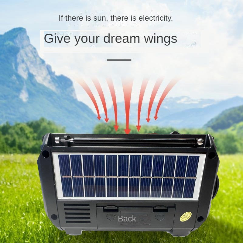 Solarladbetriebenes Radio für Camping | Brehn