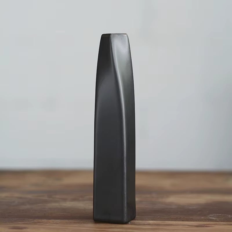 Keramische geometrische moderne Vase | Brehn