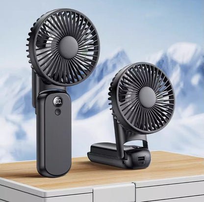 Neuer Handheld faltbarer wiederaufladbarer Mini Ventilator | Brehn