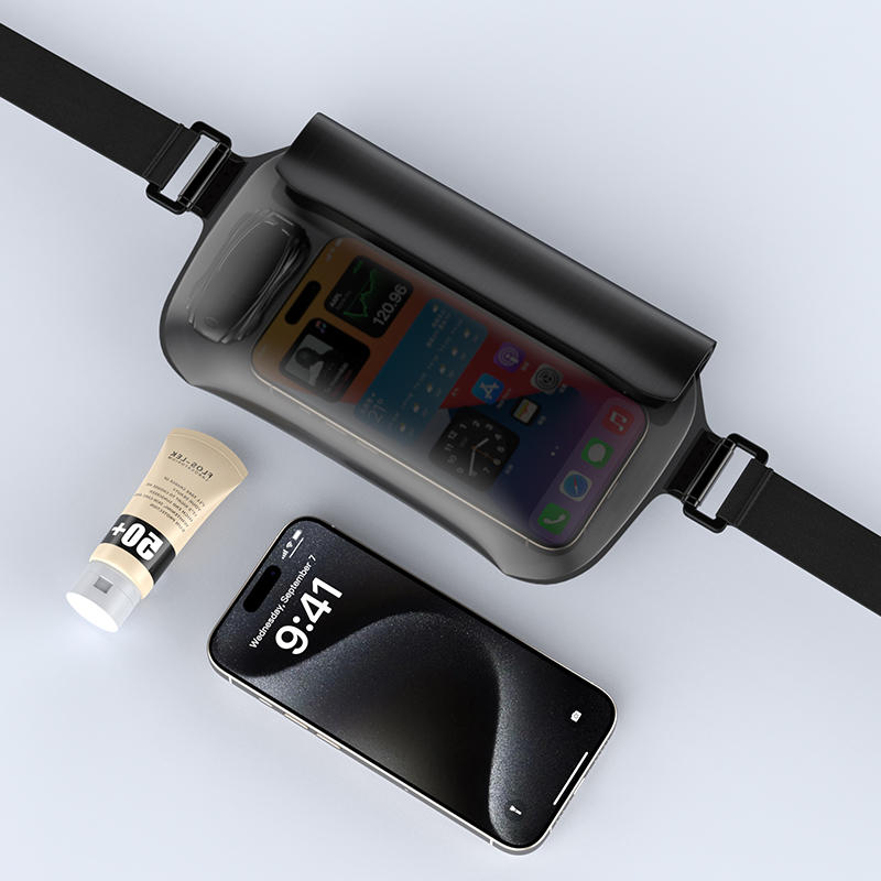 Brehn | Touchscreen Transparent Wasserfeste Handytasche