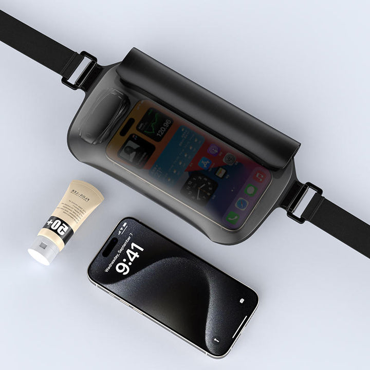 Brehn | Touchscreen Transparent Wasserfeste Handytasche