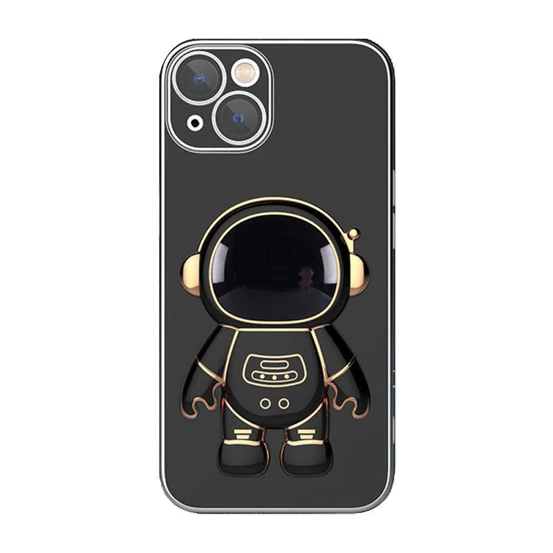 Brehn | 6D Plating Astronaut Versteckte Ständerhülle für iPhone