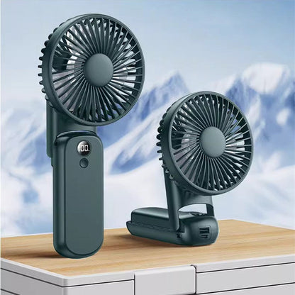 Neuer Handheld faltbarer wiederaufladbarer Mini Ventilator | Brehn