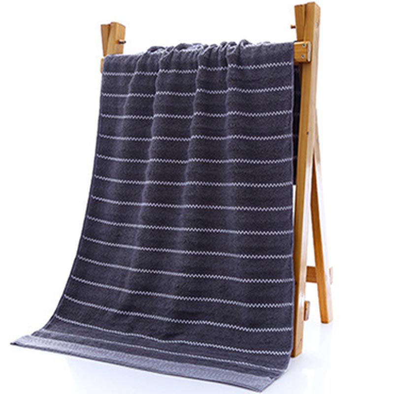 Gestreiftes Badetuch Badetuch Set 100% Baumwolle | Brehn