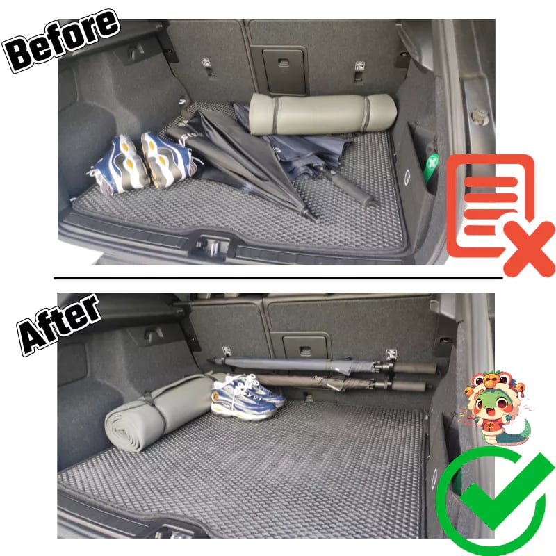 StormGrip — Nie mehr Chaos im Auto: Perfekte Ordnung und trockene Füße auf Knopfdruck! | Brehn