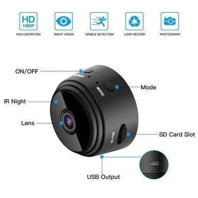 Wireless Home 1080 HD Nachtsichtkamera