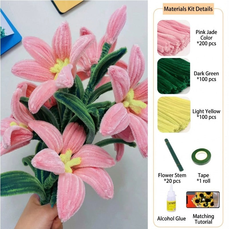 Brehn | DIY Chenille Blumenkit