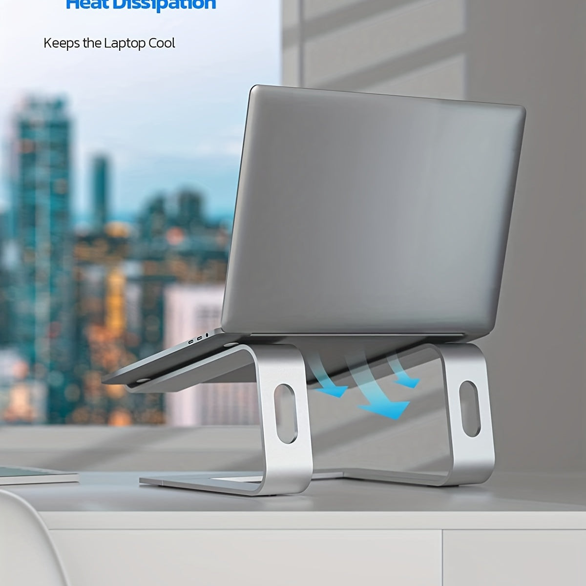Aluminium Laptop-Halterung – Ergonomisch und Belüftet | Brehn