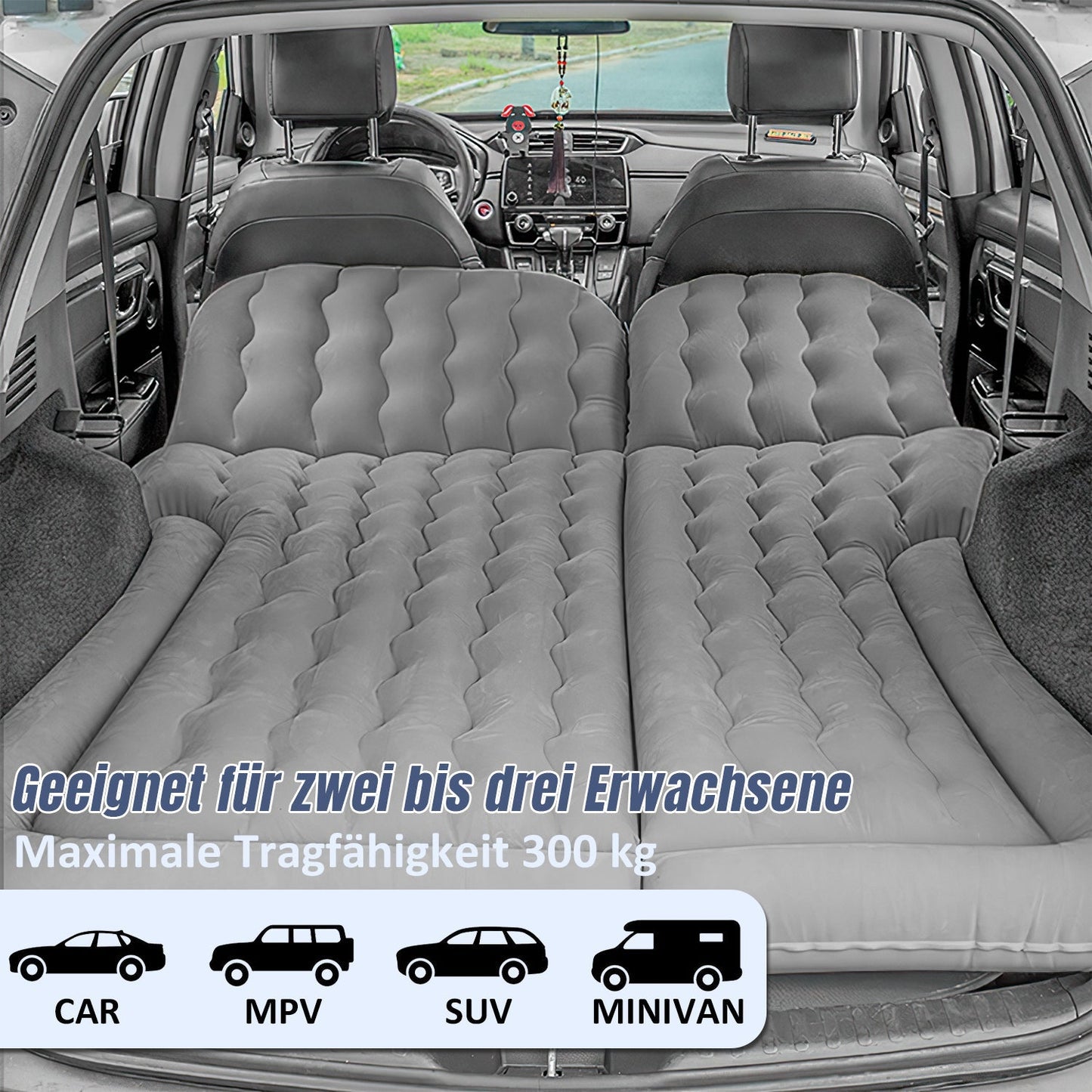 Luftbett Auto Luftmatratze mit Kopfkissen | Brehn