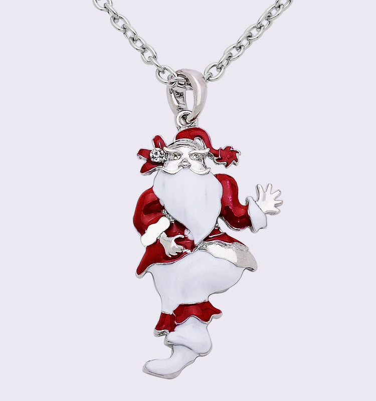 Brehn | Weihnachts Halskette Santa Pullover Kette