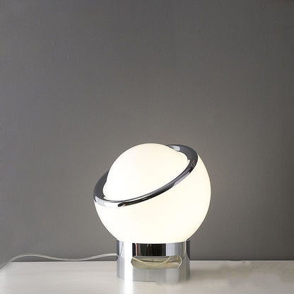 Brehn | OpalElegance Lampe - Minimalistische Tischlampe im Bauhaus-Stil