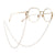 Elegante Kristall Brillen Kette Brehn
