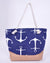 Geräumige Strandtasche mit Maritimen Ankerdesign Brehn