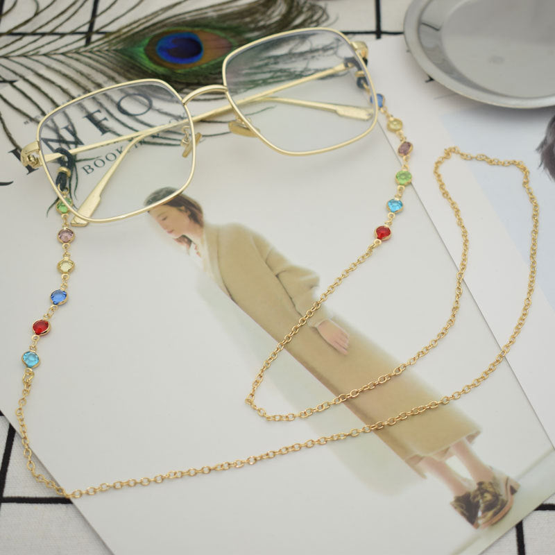 Elegante Edelstein Brillenketten Brehn