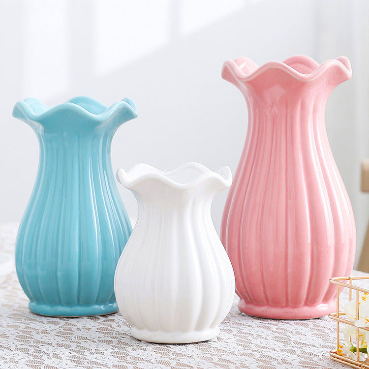 Elegante Keramikvase Brehn