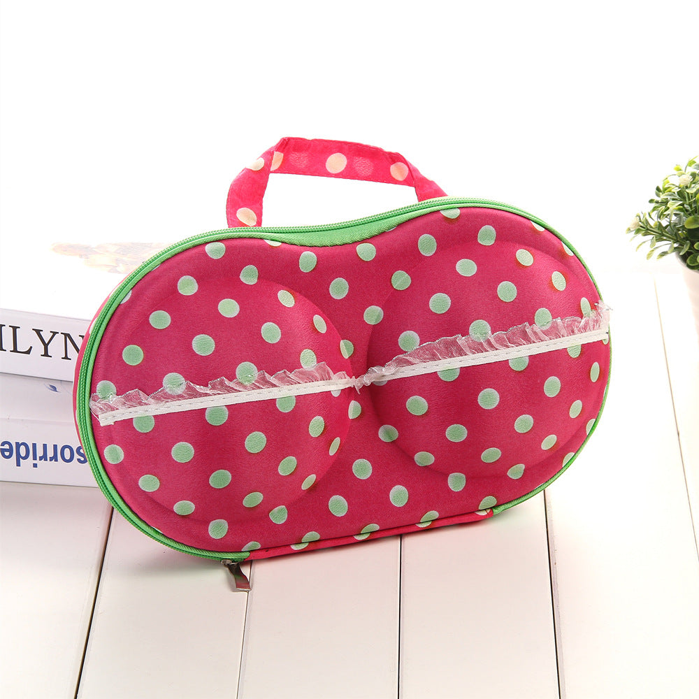 Polka Dot Reise Make-up Organizer Tasche Brehn