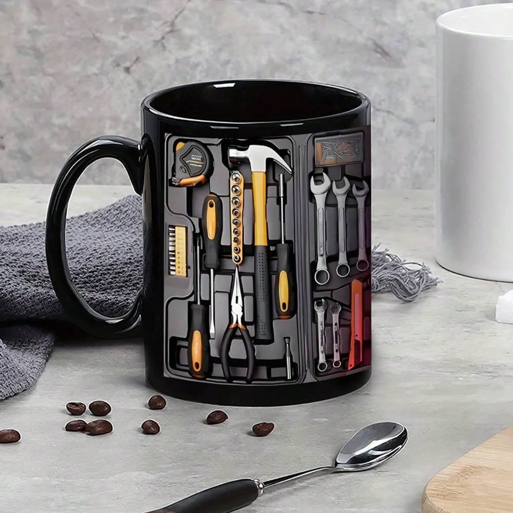 CraftMaster Precision Mug — Feier deine Macher-Power bei jedem Schluck mit robustem Style | Brehn