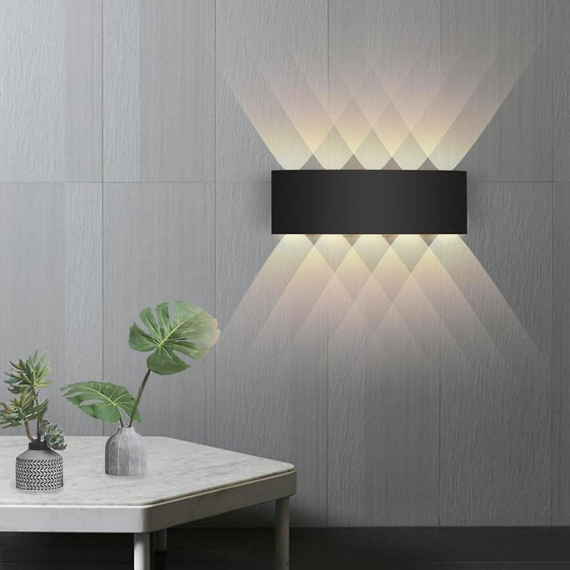 Outdoor wasserdichte Aluminium LED Wandleuchte