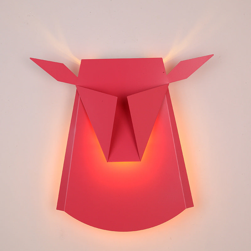 Kreative tierische Wandlampe