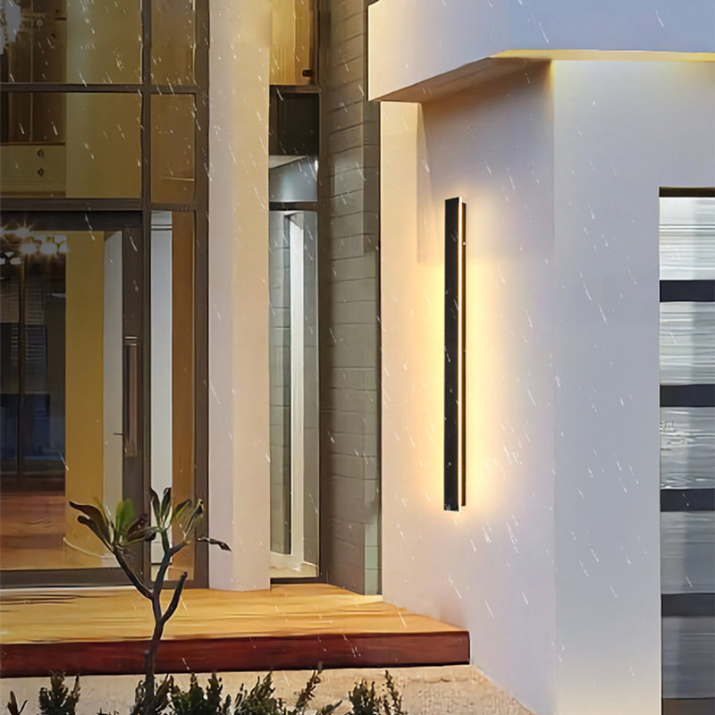 Elegante Outdoor-LED-Wandleuchte