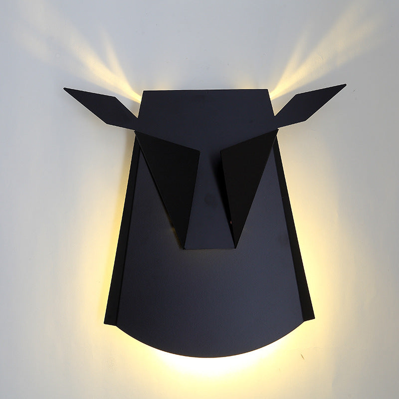 Kreative tierische Wandlampe