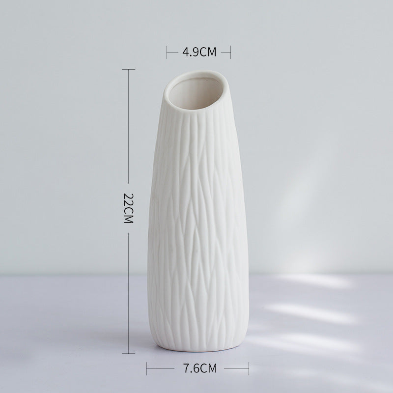 Elegante minimalistische Keramikvase